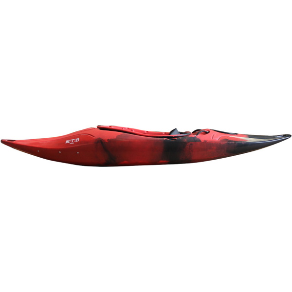 2026 NTB Outdoors Whitewater Sit In Kayak NTB-WHI-RED - Red / Black